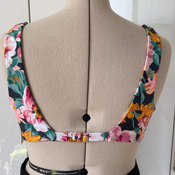 TORI PRAVER Bikini Top Size-Large Vintage Black NWT - Picture 10 of 13